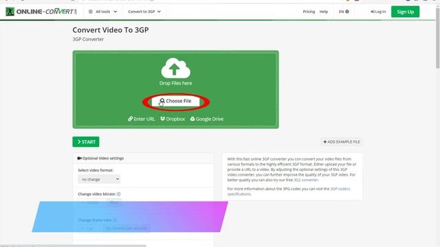 How to convert video File to 3gp / Hd video to 3pp смотреть онлайн