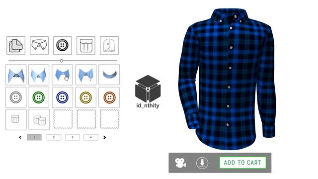 3D Shirt Design UI Tool смотреть онлайн