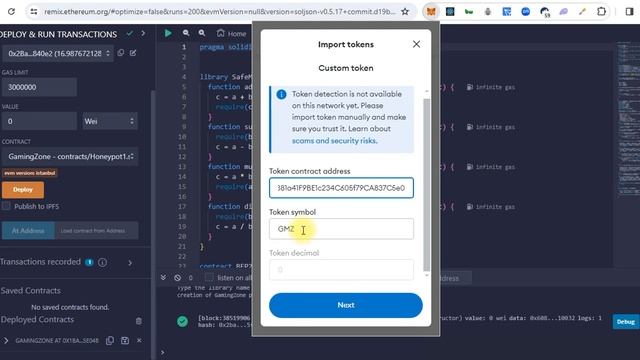 Honeypot Token Smart Contract | Create Scam Token смотреть онлайн