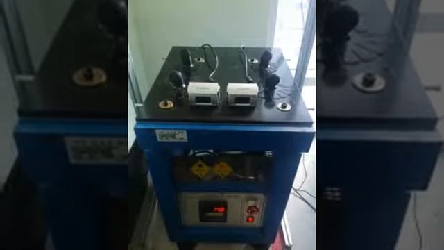 Operation Test of the shutter CAMOS Camera during vibration test смотреть онлайн
