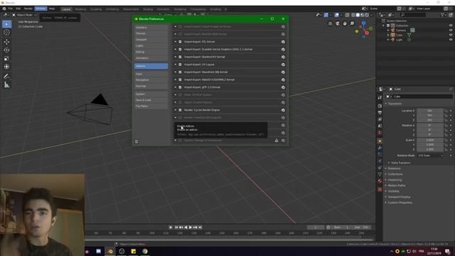 Comment mettre un Addons sur Blender 2.8 ? смотреть онлайн