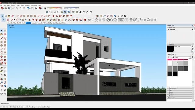 Exterior Rendering Settings in Sketchup 2017 & vray 3.4 смотреть онлайн