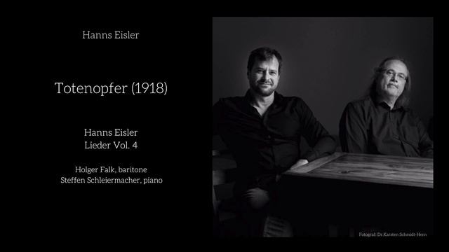 Totenopfer - Hanns Eisler Vol. 4 - Holger Falk & Steffen Schleiermacher смотреть онлайн