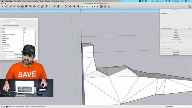 Modeling a Low-Poly Human in SketchUp Live! смотреть онлайн
