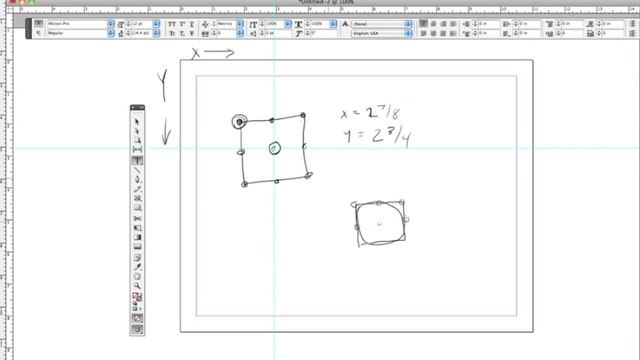 Art 1400 InDesign Coordinates смотреть онлайн