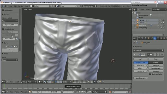 Blender-Tutorial - Sculping & Normal-Maps (2/2) смотреть онлайн