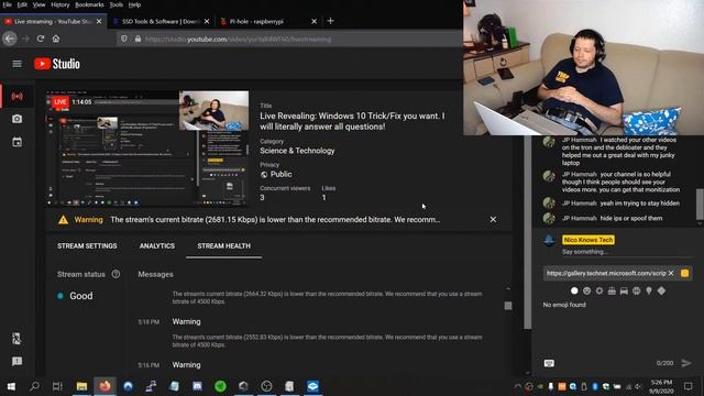 Live Revealing: Windows 10 Trick/Fix you want. I will literally answer all questions! смотреть онлайн
