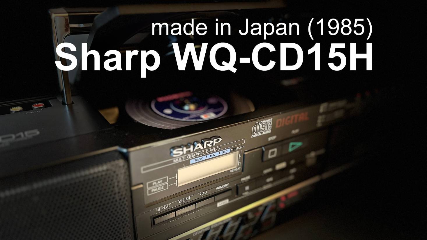 Sharp WQ-CD15H(BK) тесты смотреть онлайн