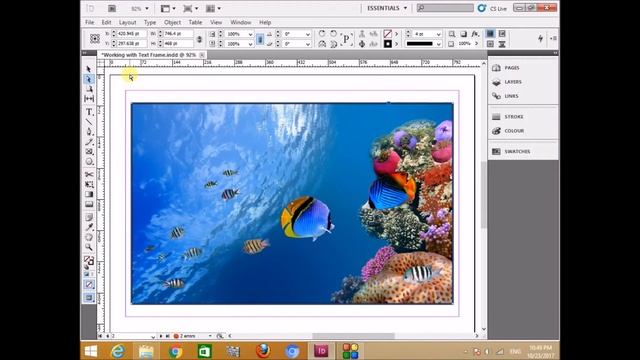 Working with Text & Object Frames - In Adobe InDesign CS6 - By Amol Gulekar | in Hindi смотреть онлайн