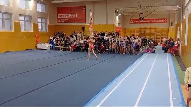 Анастасия на соревнованиях в ГБУ Спортивная школа олимпийского резерва № 41 смотреть онлайн