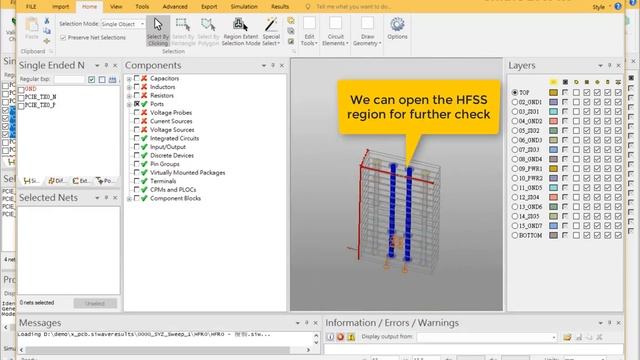 How to add HFSS region in "Compute SYZ Parameters" in SIwave смотреть онлайн