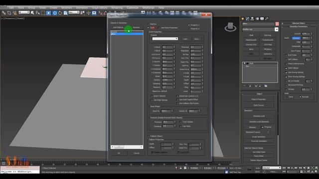 3DS MaX Tutorial - Modeling Pillow using Cloth simulation смотреть онлайн