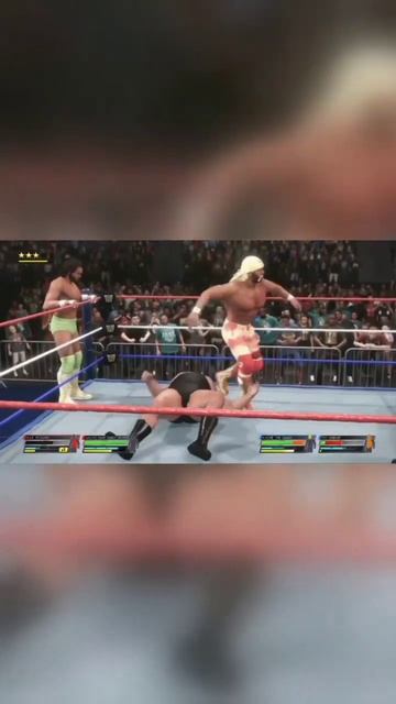 Hulk Hogan Body Slams Andre The Giant #wwe2k22 #hulkhogan #andrethegiant #ps4 смотреть онлайн