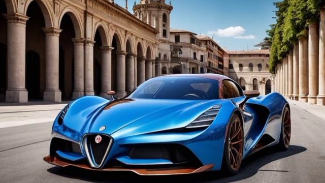 Ai Art Car: Alfa Romeo. смотреть онлайн