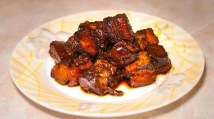 Знаменитая красная свинина по-китайски