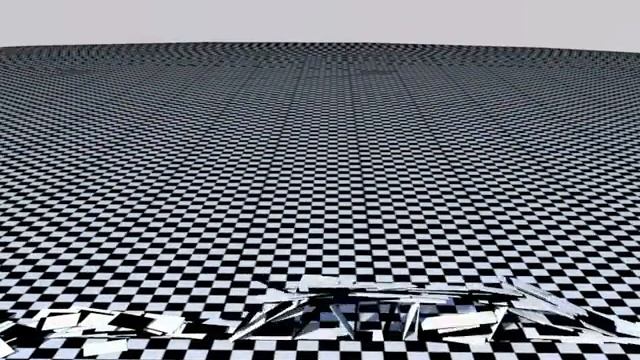 SketchUp & SketchyPhysics: House of Cards Freefall смотреть онлайн