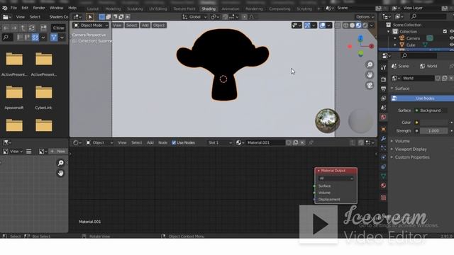 How to make different clour monkey || (Blender 2.9) смотреть онлайн