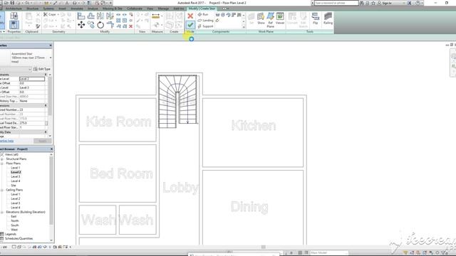 Modern House Design 9 Part 2 in Revit смотреть онлайн