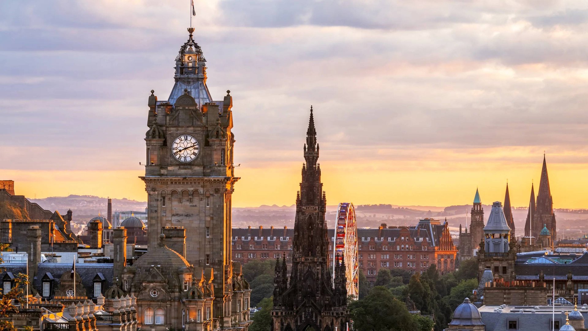 Эдинбург, Шотландия. Дневная и ночная пешеходная экскурсия, 4K HDR смотреть онлайн