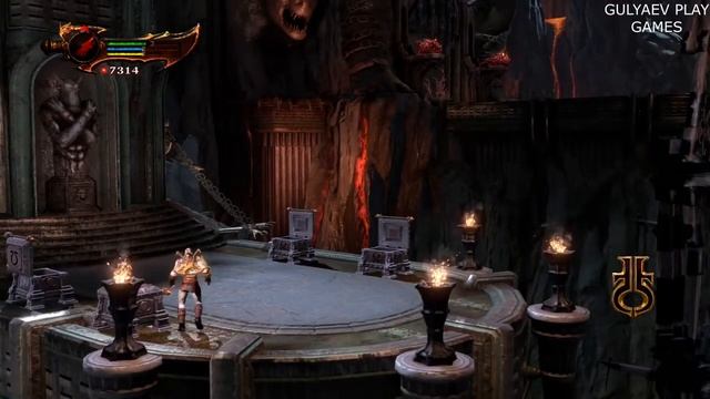 GOD OF WAR 3. КУЗНИЦА. ГЕФЕСТ. ДВОРЕЦ АИДА. АИД.