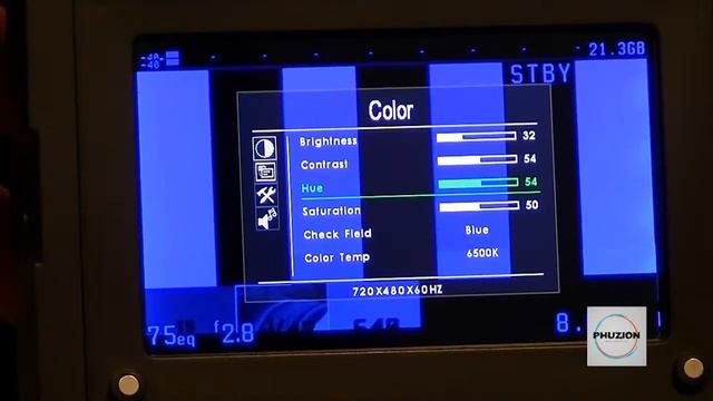 Feelworld 3.5 EVF Calibration Tips Using Magic Lantern Color Bar Cropmarks смотреть онлайн