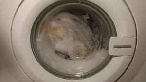 Washing bath maths and cleaning items in synthetic 60°C program. Arçelik 5083 Washing Machine.