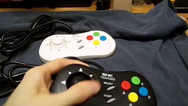 Neo Geo Mini Controllers converted to AES/MVS смотреть онлайн