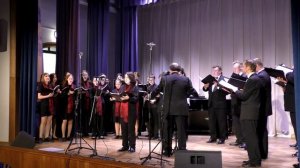 Прекрасное далёко - Мужской хор "Александр Невский" - солистка Марина Сенчурова