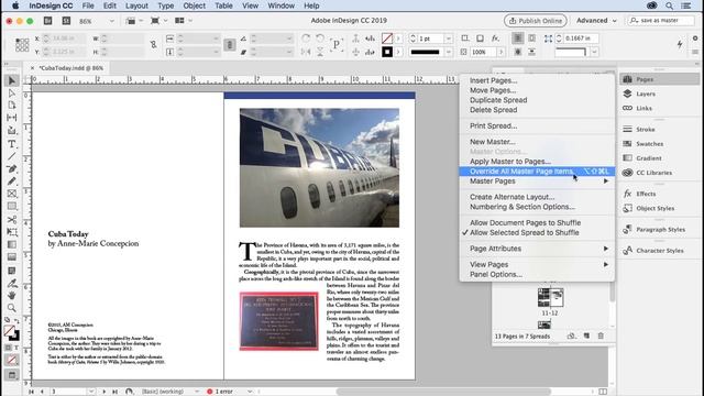 InDesign How-To: Convert Document Pages to Master Pages (Video Tutorial) смотреть онлайн
