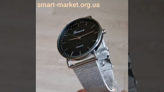ОБЗОР: А910 Женские часы Geneva Classic steel watch серебро смотреть онлайн