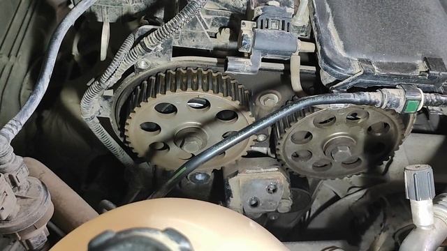 ЛАДА ВЕСТА 1,6 .Замена ГРМ и помпы. смотреть онлайн