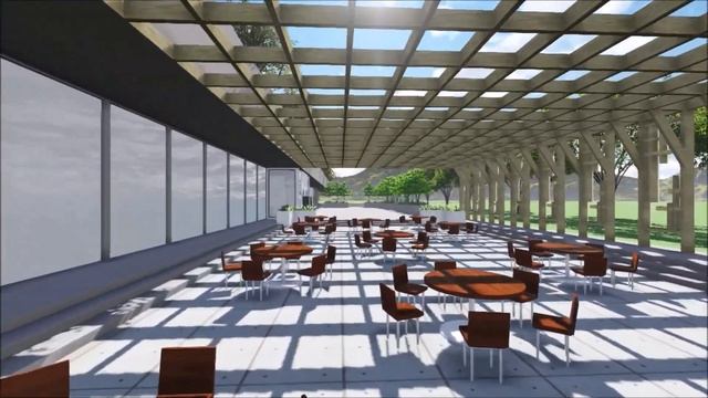 Final project: Restaurant/Gallery space смотреть онлайн