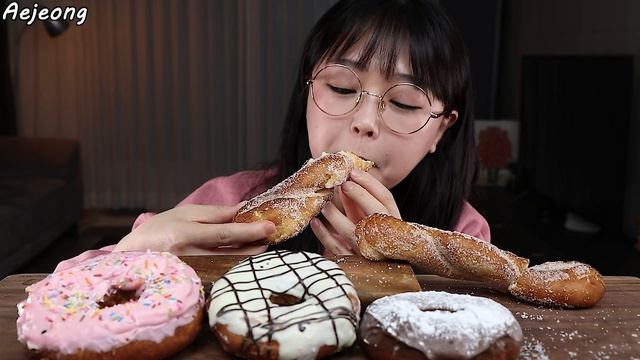 던킨에서도 못 사먹는 도너츠 먹방🍩 DONUTS MUKBANG | ASMR EATING SOUNDS