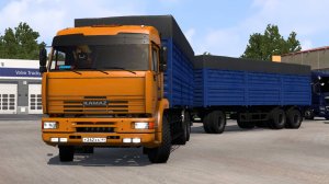 228 / ETS 2 1.53 / Русская сборка / КамАЗ 65117 зерновоз.