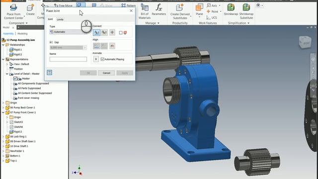 Introduction to Inventor Joints смотреть онлайн