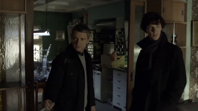 Johnlock | "Mrs Hudson, Dr John Watson." | S01E01 смотреть онлайн
