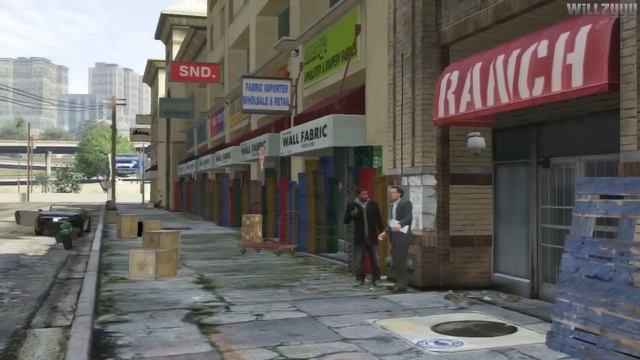 Grand Theft Auto V - Grass Roots / Barry (Strangers and Freaks) смотреть онлайн