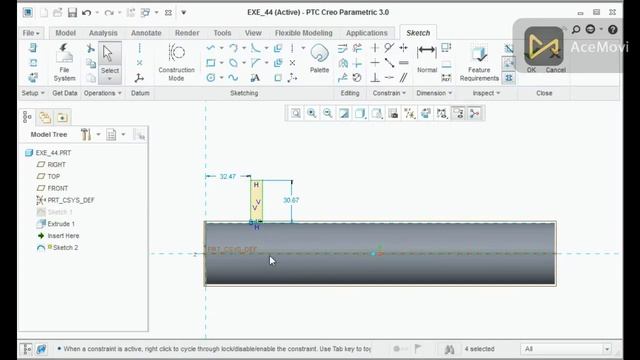PTC Creo Tutorial For Beginner | Learn How to use Helical Sweep Command Urdu|Hindi Class 17 смотреть онлайн