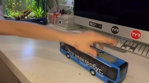 Обзор электробуса КАМАЗ 6282!!! 1/43. Бомбовая проработка! ДОРОГО!!! #транспорт #ютуб #ютубканал