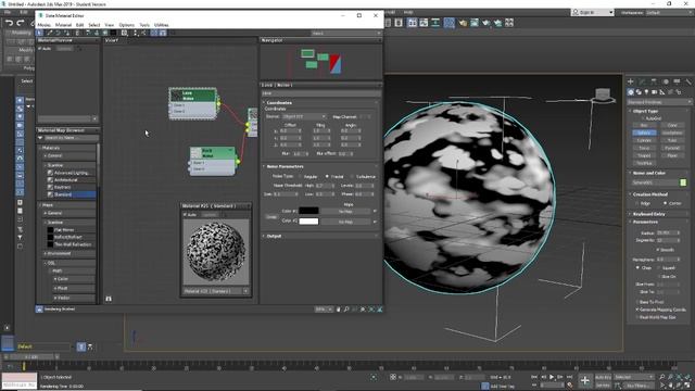 3ds max - quick Lava texture смотреть онлайн