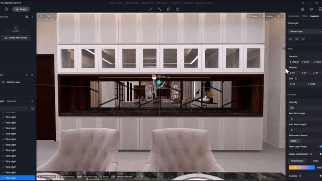 SKETCHUP TO D5 RENDER | LIVING AND DINING INTERIOR | TIME LAPSE смотреть онлайн
