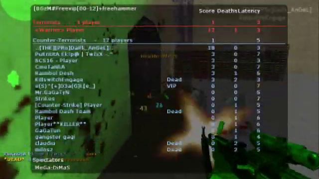 counter strike 1.6 zombie server смотреть онлайн