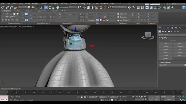 3D Modeling a Stylized Robot Witch (3ds Max & Substance Painter) - Sped Up Tutorial - Pt 1 смотреть онлайн