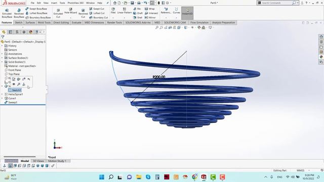 Bowl Design Using Circular Profile Feature in Solidworks with Raihan смотреть онлайн