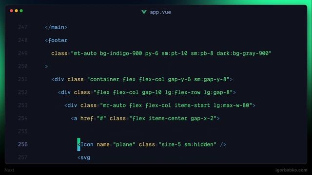 Nuxt Vue  Платформа видео уроков #6 - Иконки на главной странице