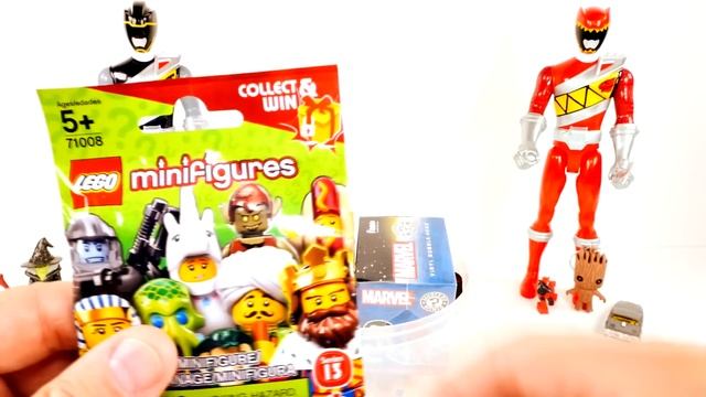 GIANT POWER RANGERS Play Doh Surprise Egg DINO CHARGE смотреть онлайн