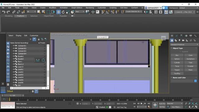 Part 3 : Modeling a home of 3 floors in 3Ds Max смотреть онлайн