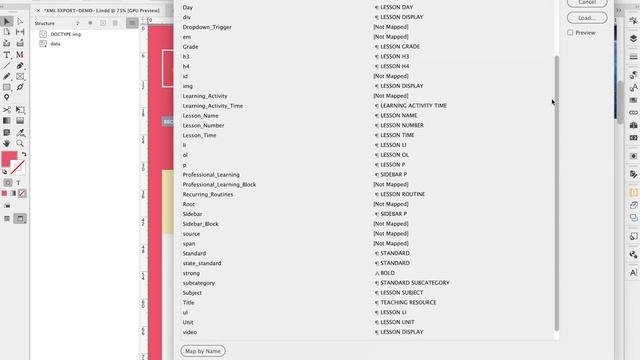 Demo InDesign XML Import смотреть онлайн