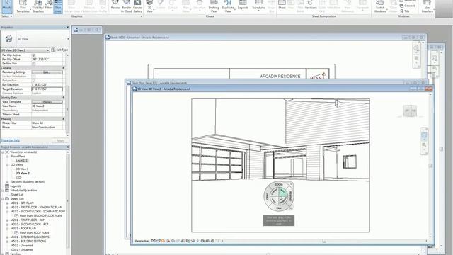 Add 3D Perspective View To Revit Title Sheet смотреть онлайн