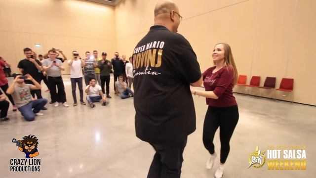 Super Mario - Salsa on 1 Partnerwork @ Hot Salsa Weekend смотреть онлайн